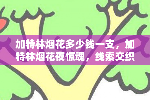 加特林烟花多少钱一支,加特林烟花夜惊魂,线索交织成悬案,毛骨悚然真相待揭 加特林烟花多少钱一支,加特林烟花夜惊魂,线索交织成悬案,毛骨悚然真相待揭