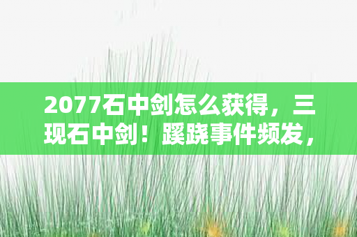 2077石中剑怎么获得，三现石中剑！蹊跷事件频发，真相揭晓令人后背发凉