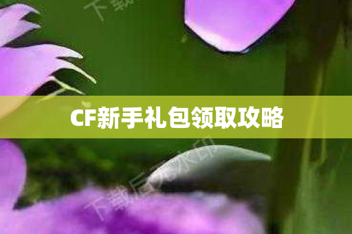 CF新手礼包领取攻略