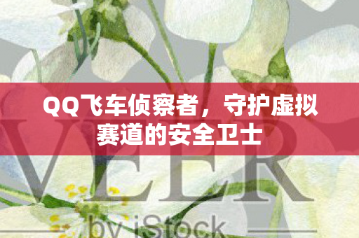 QQ飞车侦察者，守护虚拟赛道的安全卫士