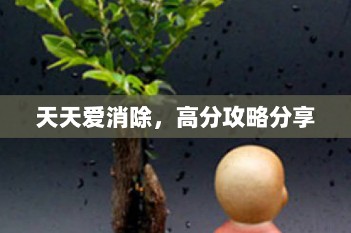 天天爱消除，高分攻略分享