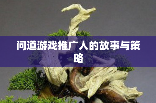 问道游戏推广人的故事与策略