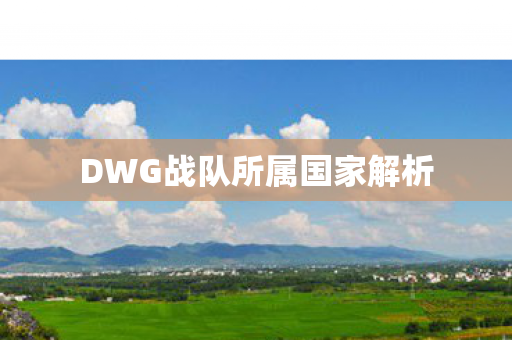 DWG战队所属国家解析