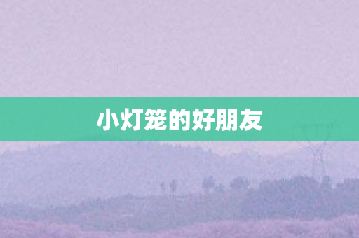 小灯笼的好朋友