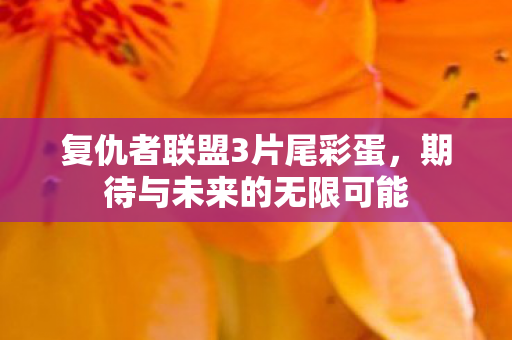 复仇者联盟3片尾彩蛋，期待与未来的无限可能
