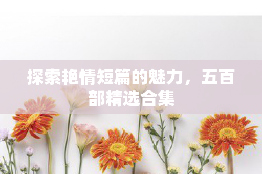探索艳情短篇的魅力，五百部精选合集