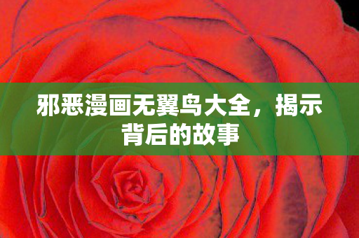 邪恶漫画无翼鸟大全，揭示背后的故事