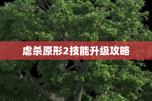 虐杀原形2技能升级攻略