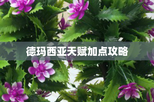 德玛西亚天赋加点攻略