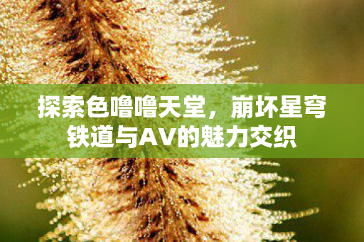 探索色噜噜天堂，崩坏星穹铁道与AV的魅力交织