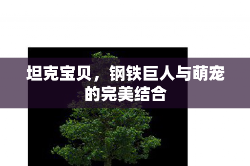 坦克宝贝，钢铁巨人与萌宠的完美结合
