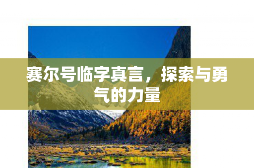 赛尔号临字真言，探索与勇气的力量