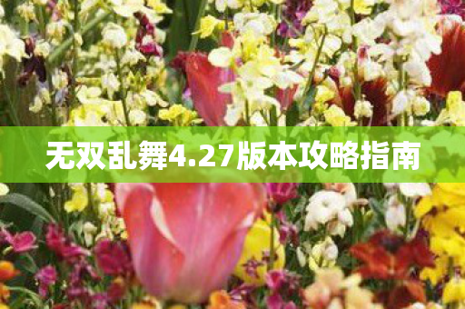 无双乱舞4.27版本攻略指南