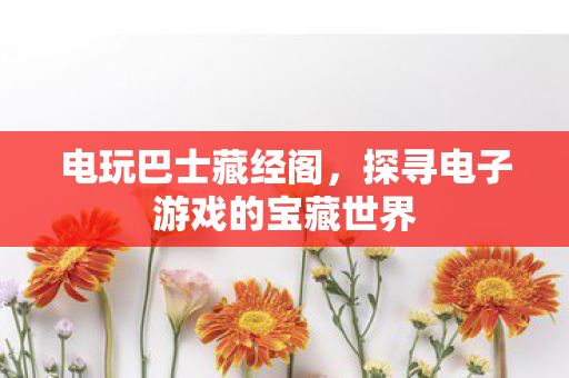 电玩巴士藏经阁，探寻电子游戏的宝藏世界