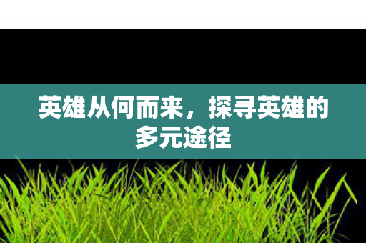 英雄从何而来，探寻英雄的多元途径