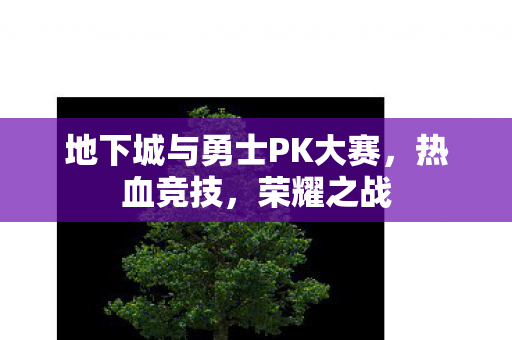 地下城与勇士PK大赛，热血竞技，荣耀之战