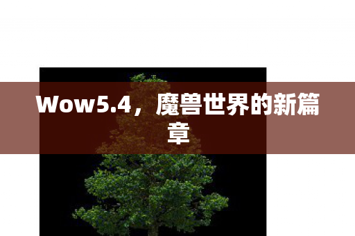 Wow5.4，魔兽世界的新篇章