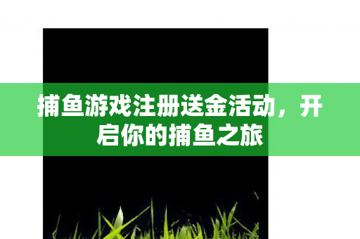 捕鱼游戏注册送金活动图片