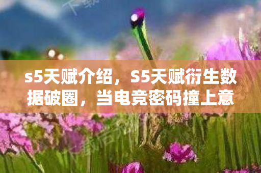 当电竞密码撞上意想不到的潮流宇宙图片