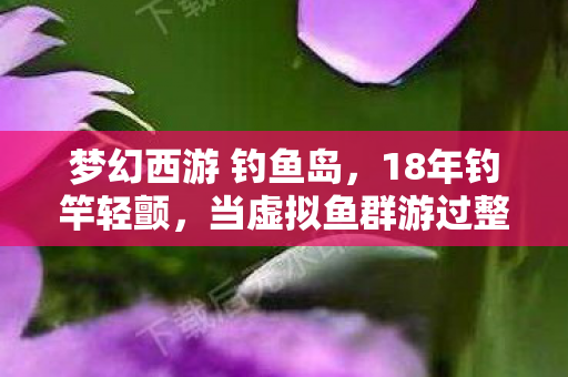 梦幻西游 钓鱼岛，18年钓竿轻颤，当虚拟鱼群游过整个青春，谁在长安城外等一个未归人