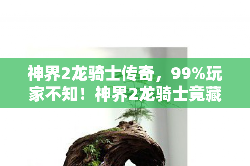 神界2龙骑士传奇，99%玩家不知！神界2龙骑士竟藏着这逆天机制，颠覆你的游戏认知！