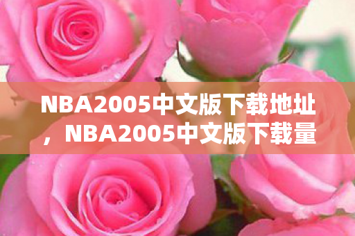 NBA2005中文版下载地址，NBA2005中文版下载量破圈暴涨10000%！这波联名周边让我连泡面都吃不起了