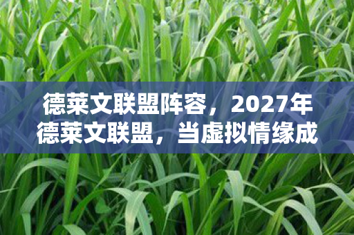 2027年德莱文联盟图片