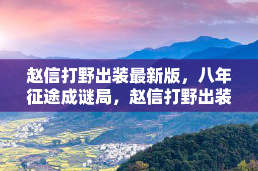 赵信打野出装最新版，八年征途成谜局，赵信打野出装未解，关服泪目终章