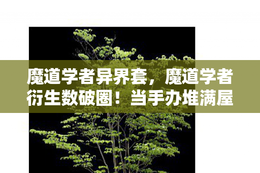 魔道学者异界套,魔道学者衍生数破圈!当手办堆满屋,我竟穷到冰箱唱空城计? 魔道学者异界套,魔道学者衍生数破圈!当手办堆满屋,我竟穷到冰箱唱空城计?