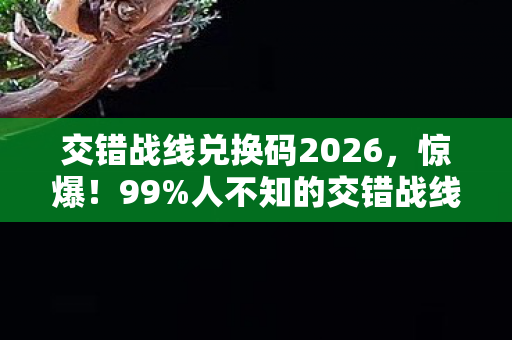 交错战线兑换码2026,惊爆!99%人不知的交错战线兑换码隐藏机制,错过血亏! 交错战线兑换码2026,惊爆!99%人不知的交错战线兑换码隐藏机制,错过血亏!