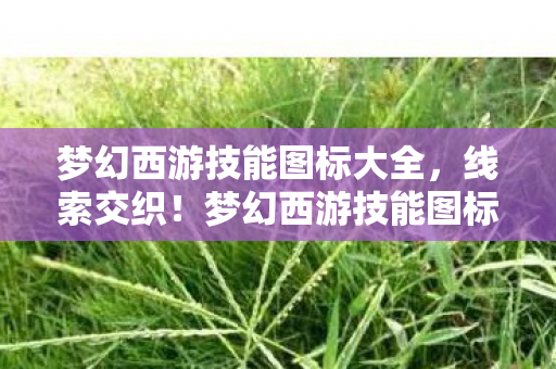 梦幻西游技能图标大全，线索交织！梦幻西游技能图标悬案，毛骨悚然真相待揭