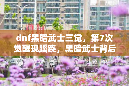 dnf黑暗武士三觉,第7次觉醒现蹊跷,黑暗武士背后秘密,让老玩家后背发凉! dnf黑暗武士三觉,第7次觉醒现蹊跷,黑暗武士背后秘密,让老玩家后背发凉!