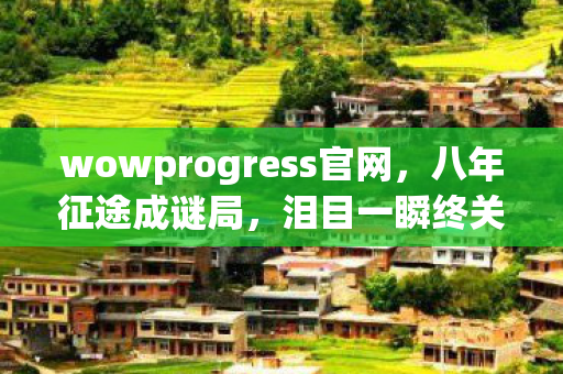 wowprogress官网,八年征途成谜局,泪目一瞬终关服,我的游戏人生破产实录 wowprogress官网,八年征途成谜局,泪目一瞬终关服,我的游戏人生破产实录