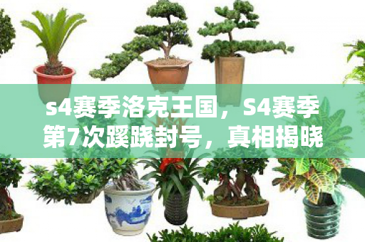 s4赛季洛克王国,S4赛季第7次蹊跷封号,真相揭晓时,玩家后背发凉 s4赛季洛克王国,S4赛季第7次蹊跷封号,真相揭晓时,玩家后背发凉