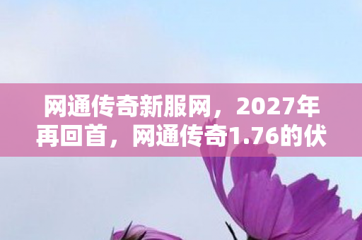 网通传奇新服网,2027年再回首,网通传奇1.76的伏笔,那些年,谁曾让我鼻子一酸? 网通传奇新服网,2027年再回首,网通传奇1.76的伏笔,那些年,谁曾让我鼻子一酸?