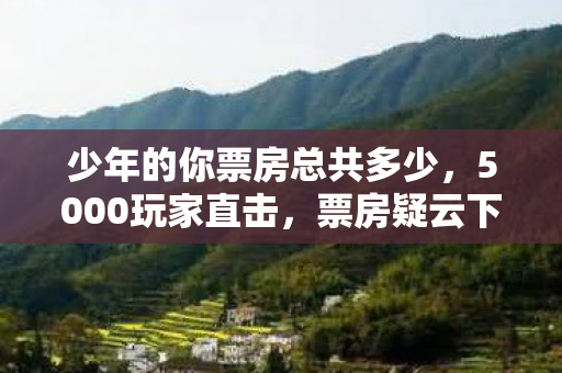 少年的你票房总共多少,5000玩家直击,票房疑云下,少年的你为何让老粉集体绷不住? 少年的你票房总共多少,5000玩家直击,票房疑云下,少年的你为何让老粉集体绷不住?