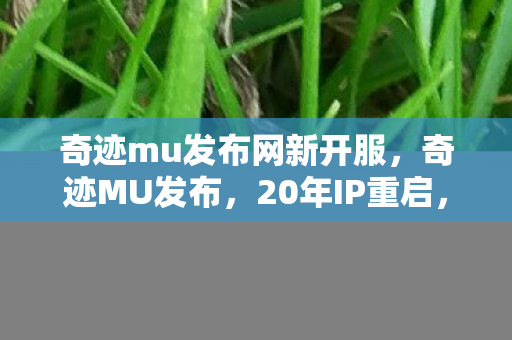 奇迹mu发布网新开服,奇迹MU发布,20年IP重启,首日流水破亿,老玩家泪目新赛道狂飙! 奇迹mu发布网新开服,奇迹MU发布,20年IP重启,首日流水破亿,老玩家泪目新赛道狂飙!