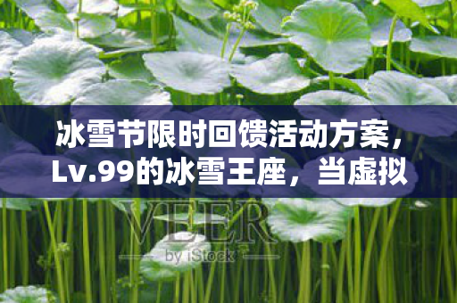 冰雪节限时回馈活动方案,Lv.99的冰雪王座,当虚拟满级撞碎现实负分的存在主义冰裂 冰雪节限时回馈活动方案,Lv.99的冰雪王座,当虚拟满级撞碎现实负分的存在主义冰裂