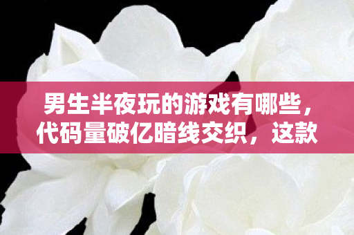 男生半夜玩的游戏有哪些,代码量破亿暗线交织,这款游戏让男人半夜头皮发麻! 男生半夜玩的游戏有哪些,代码量破亿暗线交织,这款游戏让男人半夜头皮发麻!
