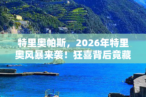 特里奥帕斯,2026年特里奥风暴来袭!狂喜背后竟藏惊天反转? 特里奥帕斯,2026年特里奥风暴来袭!狂喜背后竟藏惊天反转?