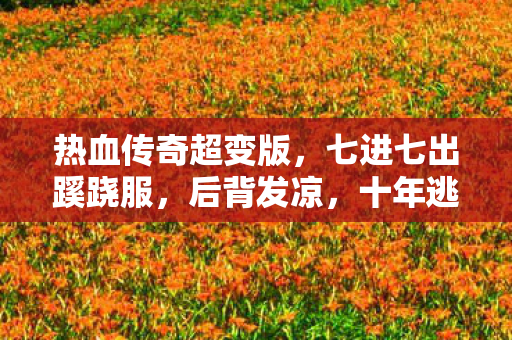 热血传奇超变版,七进七出蹊跷服,后背发凉,十年逃亡竟是场荒诞独角戏 热血传奇超变版,七进七出蹊跷服,后背发凉,十年逃亡竟是场荒诞独角戏
