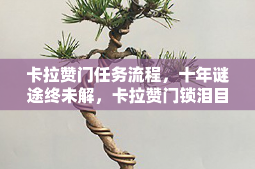 卡拉赞门任务流程，十年谜途终未解，卡拉赞门锁泪目时