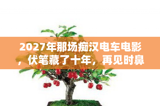 2027年那场痴汉电车电影,伏笔藏了十年,再见时鼻子一酸 2027年那场痴汉电车电影,伏笔藏了十年,再见时鼻子一酸