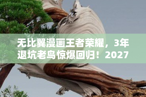 无比翼漫画王者荣耀，3年退坑老鸟惊爆回归！2027王者新玩法竟让我跪服？