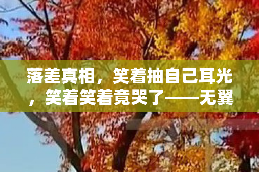 落差真相，笑着抽自己耳光，笑着笑着竟哭了——无翼鸟之酒后妈妈