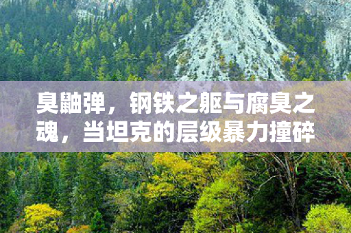 臭鼬弹,钢铁之躯与腐臭之魂,当坦克的层级暴力撞碎臭鼬的自由悖论 臭鼬弹,钢铁之躯与腐臭之魂,当坦克的层级暴力撞碎臭鼬的自由悖论