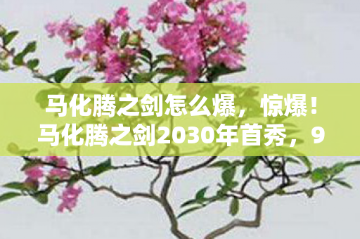马化腾之剑怎么爆,惊爆!马化腾之剑2030年首秀,99%人体验后心态崩了? 马化腾之剑怎么爆,惊爆!马化腾之剑2030年首秀,99%人体验后心态崩了?