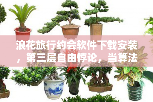 浪花旅行约会软件下载安装,第三层自由悖论,当算法成为命运,你下载的究竟是爱情还是牢笼? 浪花旅行约会软件下载安装,第三层自由悖论,当算法成为命运,你下载的究竟是爱情还是牢笼?