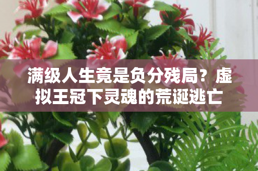 满级人生竟是负分残局?虚拟王冠下灵魂的荒诞逃亡 满级人生竟是负分残局?虚拟王冠下灵魂的荒诞逃亡