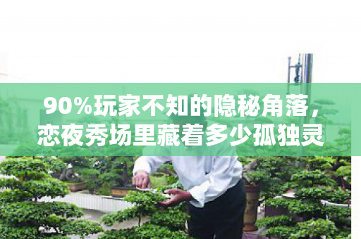 90%玩家不知的隐秘角落，恋夜秀场里藏着多少孤独灵魂的扎心真相？